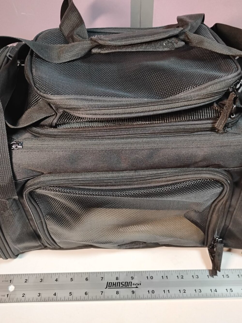 Henkelion Small/Medium Pet Carrier - Black - Picture 2 of 6